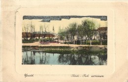 T2/T3 1911 Újvidék, Novi Sad; Sétatér Park. W.L. Bp. 4216. / Promenade And Park   (EK) - Ohne Zuordnung