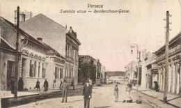 T3 Versec, Vrsac; Székház Utca, Jankovic üzlete / Street, Shop (ázott Sarok / Wet Corner) - Ohne Zuordnung