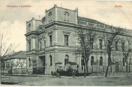 * T1/T2 Zenta, Senta; Zsinagóga és Paplak. Molnár Sz. Vince Kiadása / Synagogue And Rectory - Non Classificati