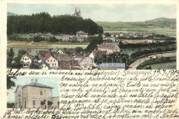 T2 Judendorf-Strassengel (Straßengel), Bahnhof / Panorama, Railway Station, Pilgrimage Church - Zonder Classificatie