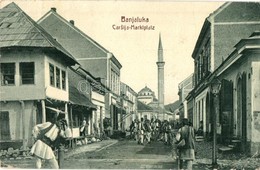 T3 Banja Luka, Banjaluka; Carsija / Marktplatz / Marketplace, Mosque, Traditional Costumes, Folklore. W. L. Bp. 1636. (E - Sin Clasificación