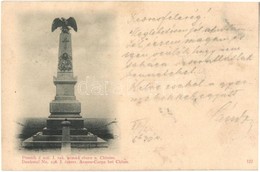T2/T3 1899 Chlum (near Hradec Králové / Königgrätz),  Denkmal No. 296. I. österr. Armee-Corps Bei Chlum / War Memorial S - Non Classificati