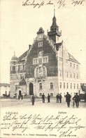 T2/T3 1905 Hodonín, Göding; Rathaus / Town Hall (EK) - Non Classificati