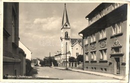 T2/T3 Podborany, Podersam (Sudetenland); Lutherstrasse / Street View, Lutheran Church (EK) - Non Classés