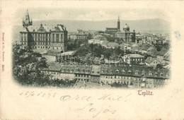 * T2/T3 1898 Teplice, Teplitz; (Rb) - Non Classés