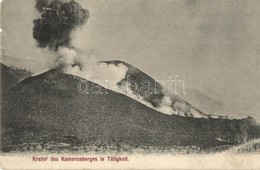 * T3 Mount Cameroon, Krater Des Kamerunberges In Tätigkeit / Eruption (Rb) - Non Classificati