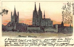 T2 1900 Köln, Cologne; Kosmos S 11. Litho S: Basch Árpád - Ohne Zuordnung