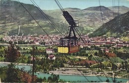 T2/T3 Bolzano, Bozen (Südtirol); Funivia Del Colle / Schwebebahn Nach Kohlern Mit Blick Auf Eisack Und Bozen-Gries. Verl - Non Classés