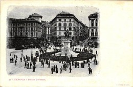 ** T1/T2 Genova, Piazza Corvetto / Square - Unclassified