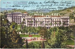 * T2/T3 San Remo, Sanremo; Grand Hotel Bellevue (fa) - Unclassified