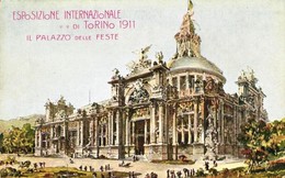 ** T2 1911 Torino, Esposizione Internazionale; Il Palazzo Delle Feste / International Expoisition - Ohne Zuordnung