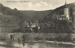 ** T2/T3 Marija Gradec, Maria Graz Bei Tüffer, Marienberg; Church, Bridge (EK) - Ohne Zuordnung