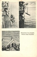 ** T3 Hirsen Eines Torpedos / WWI K.u.K. Kriegsmarine, Elevation Of A Torpedo. G. Fano (small Tear) - Non Classificati