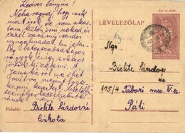 T2/T3 1942 Bielitz Sándor Zsidó KMSZ-nek (közérdek? Munkaszolgálatos) Küldött Levél A Páhi Munkatáborba 105/4 Tábori Msz - Sin Clasificación