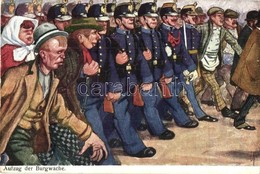 ** T1/T2 Aufzug Der Burgwache In Wien / Vienna Castle Guards, Humour, B.K.W.I. 510-1-6. - 6 Pre-1945 Artist Signed Postc - Unclassified