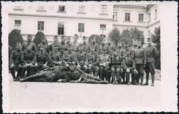 * 3 Db Második Világháborús Fotólap Zomborból / 3 WWII Military Photo Postcards From Sombor - Sin Clasificación