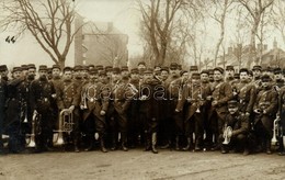 ** T2/T3 WWI French Military Army Music Band, Group Photo - Unclassified