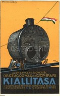 ** T2 1921 Budapest, Az Országos Vasas Szövetség Országos Vas és Gépipari Kiállítása, Reklám; Bruchsteiner és Fia / Hung - Zonder Classificatie