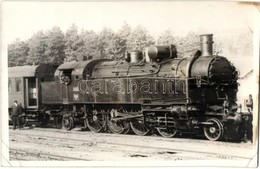 T3 1942 MÁV 442. Sorozatú G?zmozdonya / Hungarian State Railways Locomotive, Photo (EK) - Non Classificati