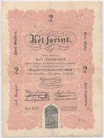 1848. 2Ft 'Kossuth Bankó' T:III Kis Szakadások - Ohne Zuordnung