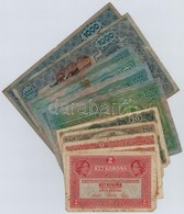 1902-1920. 11db-os Vegyes Magyar Korona Bankjegy Tétel, Közte Felülbélyegzett Darabok Is T:III,III-,IV - Non Classificati