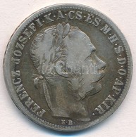 1882KB 1Ft Ag 'Ferenc József / Barokk Címer' T:3 Patina 
Adamo M15 - Non Classificati