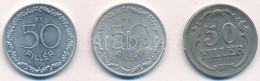 1926. 50f Cu-Ni + 1953. 50f Al + 1965. 50f Al T:2,2- - Non Classificati