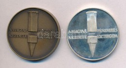 Lapis András (1942-) 1984. 'A Magyar Pénzverés Kezdete' Ag és Br Emlékérem Pár (35,83g/0.800/42,5mm) T:1-(PP)
Adamo EM2 - Non Classificati