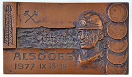 1977. 'Alsóörs 1977. IX. 15-16.' Br Emlékplakett (115x67mm) T:2 - Sin Clasificación