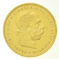 Ausztria 1894. 20K Au 'Ferenc József' (6,76g/0.900) T:1-,2
 Austria 1894. 20 Corona Au 'Franz Joseph' (6,76g/0.900) C:AU - Non Classificati