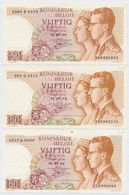 Belgium 1938. 50Fr (10B) + 1964. 20Fr + 1966. 50Fr (3x) T:III Szép Papír
Belgium 1938. 50 Francs (10 Belgas) + 1964. 20  - Sin Clasificación