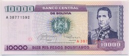 Bolívia 1984. 10.000P '1 Centavo' Felülbélyegzéssel T:I
Bolivia 1984. 10.000 Pesos With '1 Centavo' Overprint  C:UNC - Ohne Zuordnung