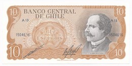 Chile ~1970. 10E T:I
Chile ~1970. 10 Escudos C:UNC
Krause 143 - Non Classés