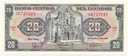 Ecuador 1988. 20S T:I
Ecuador 1988. 20 Sucres C:UNC - Non Classés