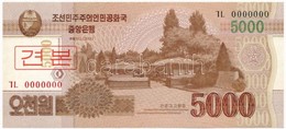 Észak-Korea 2013. 5000W 'MINTA' T:I
North Korea 2013. 5000 Won 'SPECIMEN' C:UNC - Non Classificati