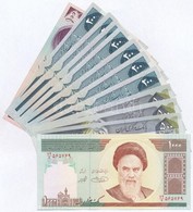 Irán ~2003. 100R-1000R 12db-os Vegyes Bankjegy Tétel T:I,I-
Iran ~2003. 100 Rials - 1000 Rials 12pcs Of Banknotes C:UNC, - Sin Clasificación