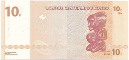 Kongó 2003. 10Fr T:I
Congo 2003. 10 Francs C:UNC - Sin Clasificación