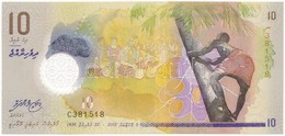 Maldív-szigetek 2015. 10R T:I 
Maldives 2015. 10 Rufiyaa C:UNC - Sin Clasificación