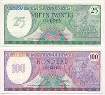 Suriname 1980. 25G + 100G T:I
Suriname 1980. 25 Gulden + 100 Gulden C:UNC - Sin Clasificación