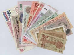 14db-os Vegyes Külföldi Bankjegy Tétel, Közte India, Olaszország, Románia, Svédország T:I-III
14pcs Of Various Banknotes - Ohne Zuordnung