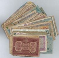 Vegyes: 62db-os Külföldi Papírpénz Tétel, Nagyrészt Román Bankjegyek T:IV-V
Mixed: 62pcs Of Foreign Paper Money, Mainly  - Ohne Zuordnung
