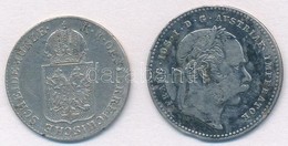 Ausztria 1849A 6kr Ag + 1868. 20kr Ag 'Ferenc József' T:2-,3 Ph.
Austria 1849A 6 Kreuzer Ag + 1868. 20 Kreuzer Ag 'Franz - Zonder Classificatie