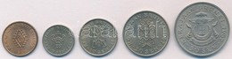 Brunei 1967. 1s-50s (5xklf) T:1-
Brunei 1967. 1 Sen - 50 Sen (5xdiff) C:AU - Sin Clasificación