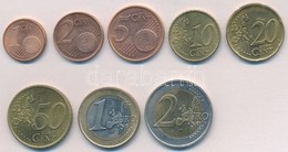 Hollandia 2000-2001. 1c-2E (8xklf) Forgalmi Sor T:2
Netherlands 2000-2001. 1 Cent - 2 Euro (8xdiff) Coin Set C:XF - Sin Clasificación