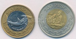 Húsvét-sziget 2007. 200P + 500P T:1,1-
Easter Island 2007. 200 Pesos + 500 Pesos C:UNC,AU - Sin Clasificación
