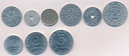 Indonézia 1951-1970. 1s-5R (9xklf) T:1-,2
Indonesia 1951-1970. 1 Sen - 5 Rupiah (9xdiff) C:AU,XF - Sin Clasificación