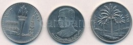 Irak 1972. 250f Ni + 1973. 250f Ni + 1980. 250f Cu-Ni T:1-
Iraq 1972. 250 Fils Ni + 1973. 250 Fils Ni + 1980. 250 Fils C - Sin Clasificación