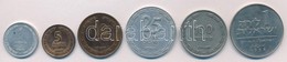 Izrael 1949-1958. 25m-1L (6xklf) T:2
Israel 1949-1958. 25 Mils - 1 Lira (6xdiff) C:XF - Sin Clasificación