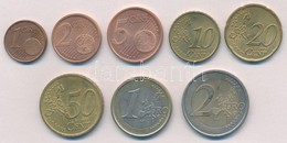 Írország 2002. 1c-2E (8xklf) Forgalmi Sor T:2
Írország 2002. 1 Cent - 2 Euro (8xdiff) Coin Set C:XF - Sin Clasificación