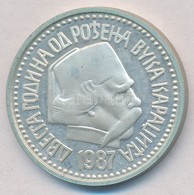 Jugoszlávia 1987. 3000D Ag 'Karad?i? Születésének 200. évfordulója' T:1 (eredetileg PP)
Yugoslavia 1987. 3000 Dinara Ag  - Unclassified